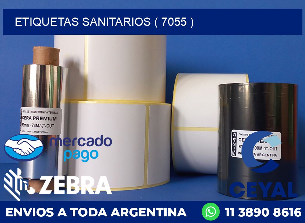 ETIQUETAS SANITARIOS ( 7055 )