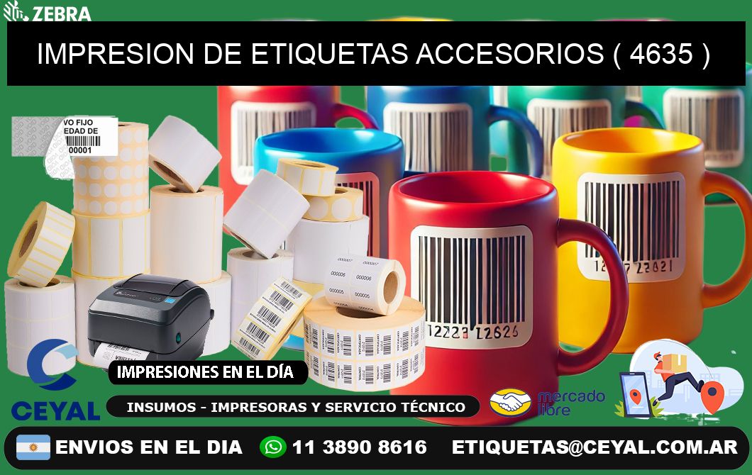 IMPRESION DE ETIQUETAS ACCESORIOS ( 4635 )