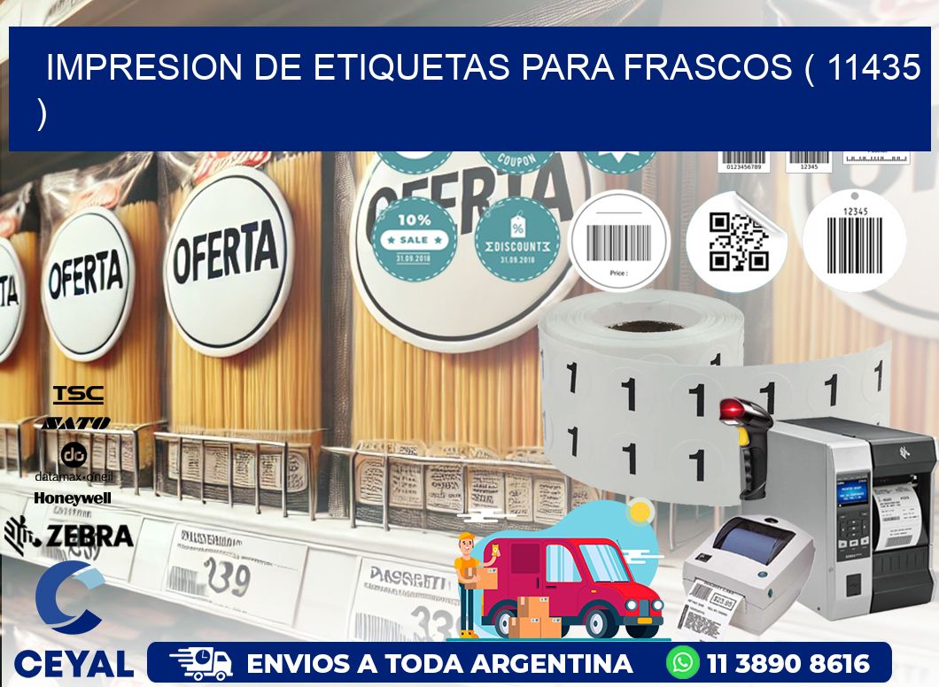 IMPRESION DE ETIQUETAS PARA FRASCOS ( 11435 )
