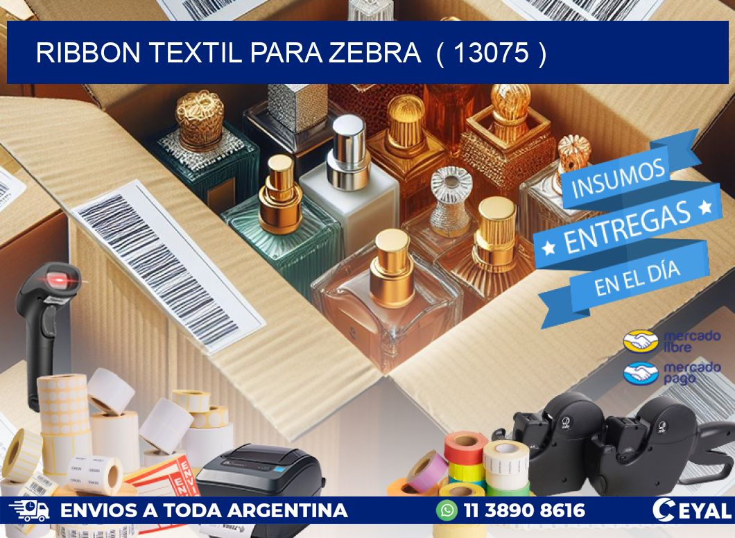 RIBBON TEXTIL PARA ZEBRA  ( 13075 )