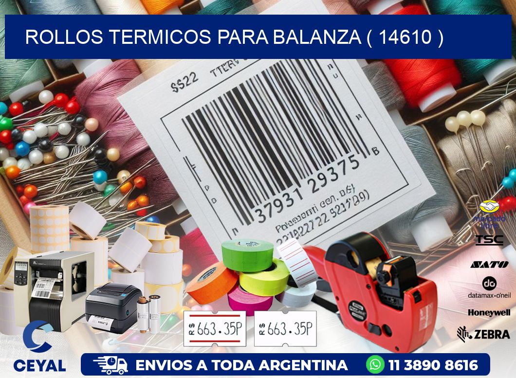 ROLLOS TERMICOS PARA BALANZA ( 14610 )