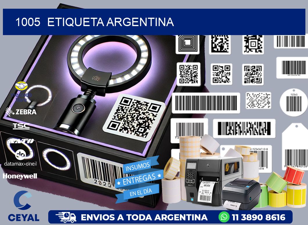 1005  ETIQUETA ARGENTINA