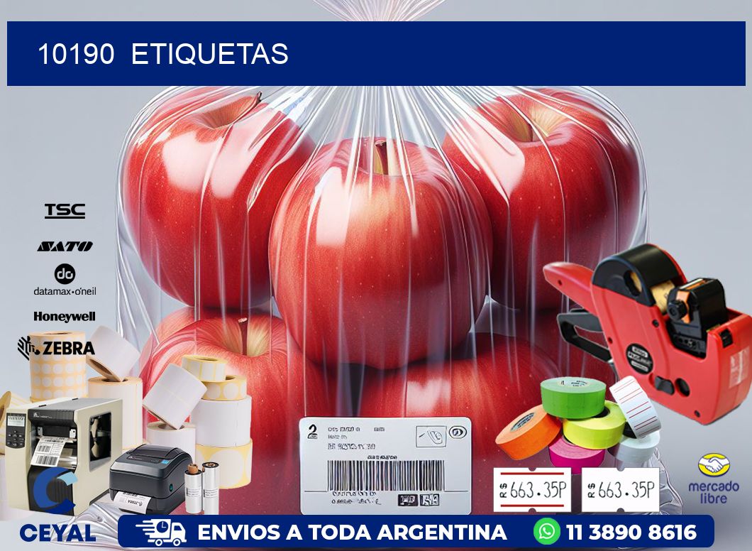 10190  ETIQUETAS