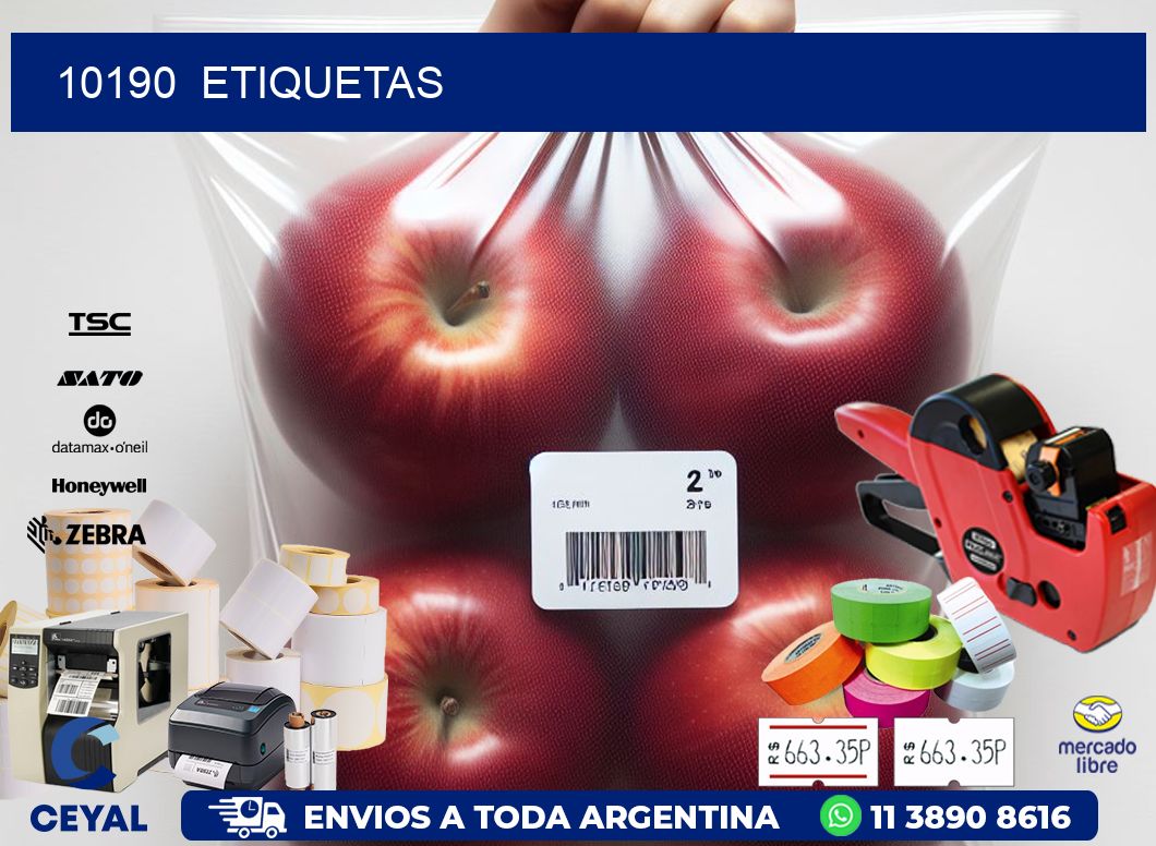 10190  ETIQUETAS