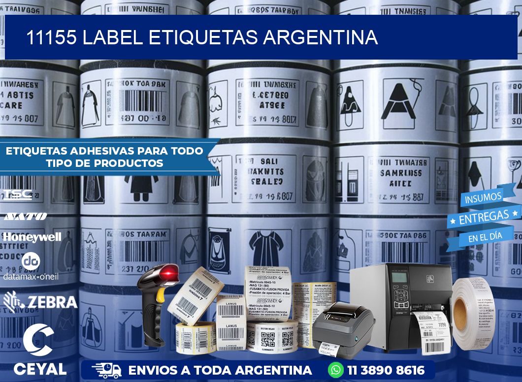 11155 LABEL ETIQUETAS ARGENTINA