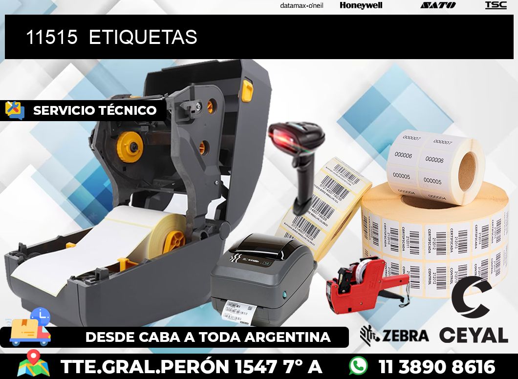 11515  ETIQUETAS