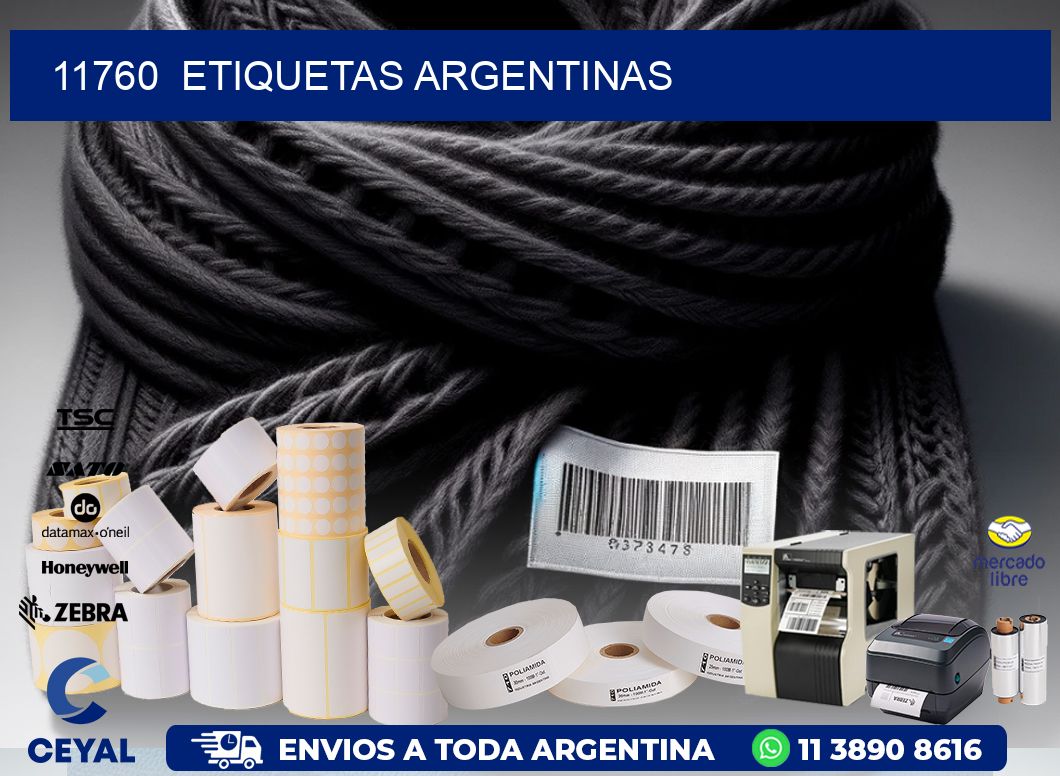 11760  ETIQUETAS ARGENTINAS
