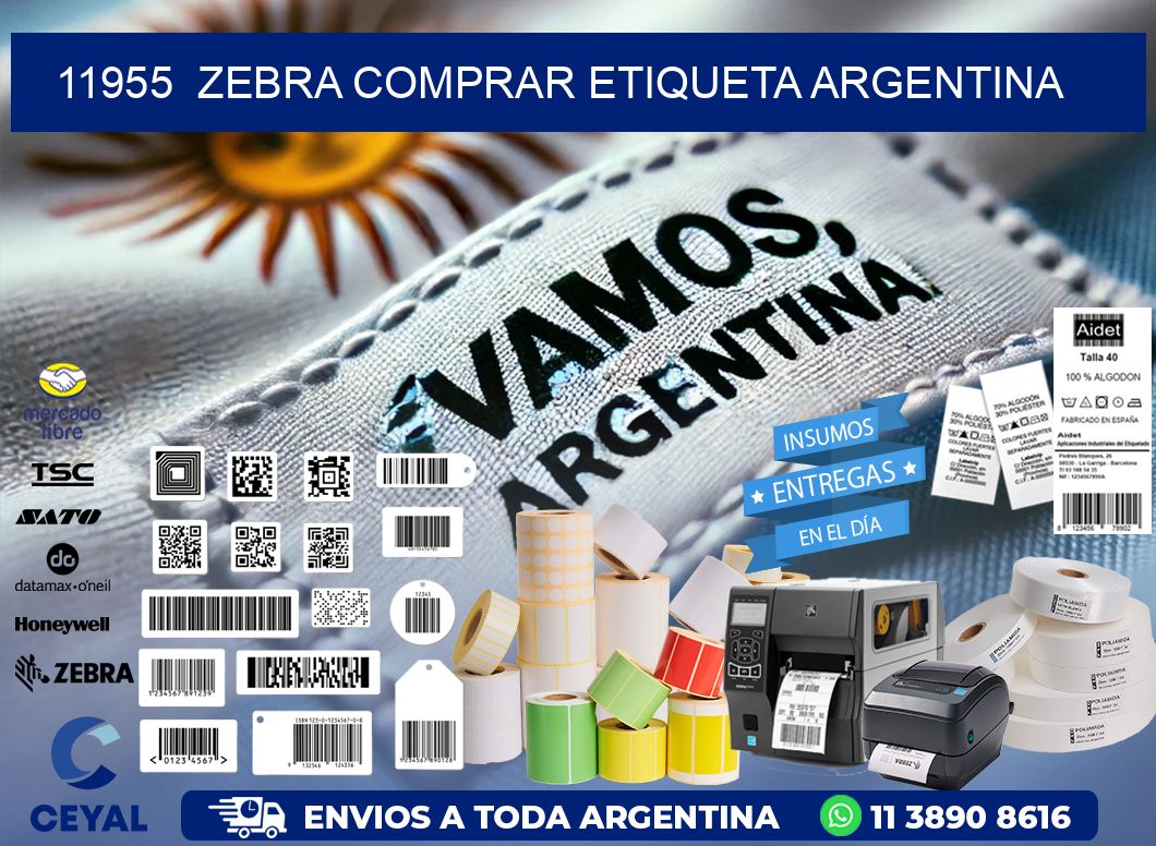 11955  ZEBRA COMPRAR ETIQUETA ARGENTINA