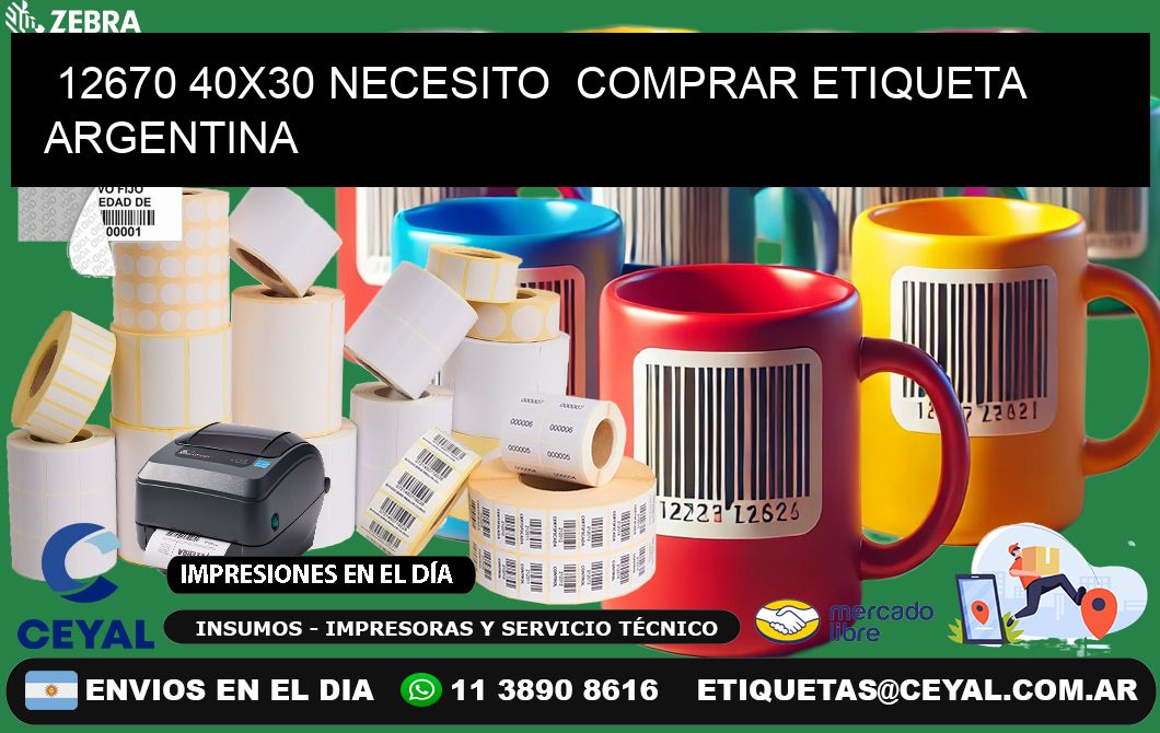12670 40X30 NECESITO  COMPRAR ETIQUETA ARGENTINA