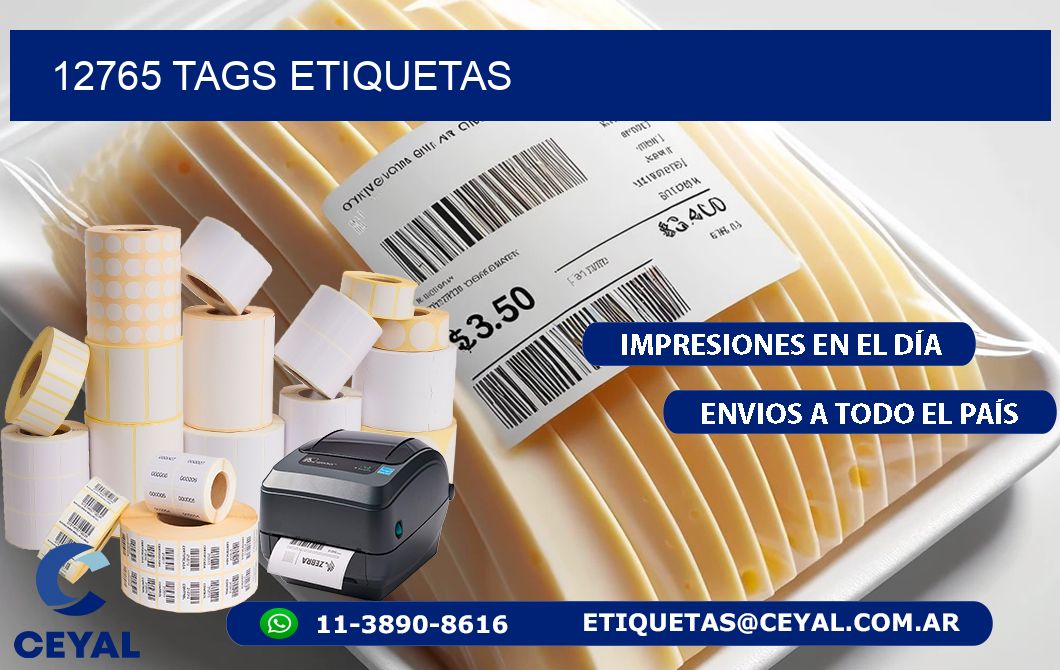12765 TAGS ETIQUETAS