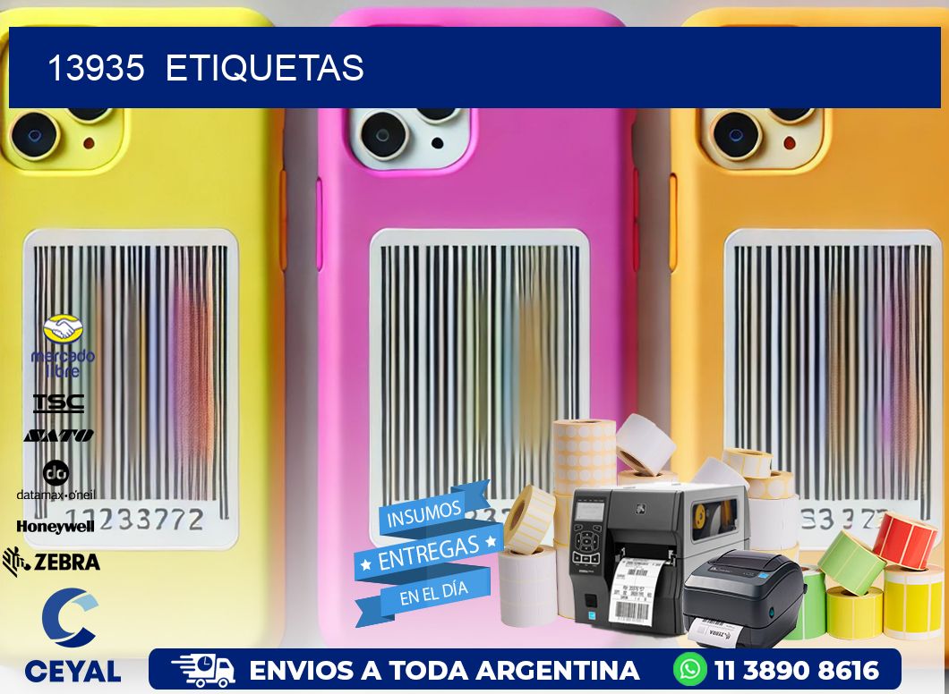 13935  ETIQUETAS