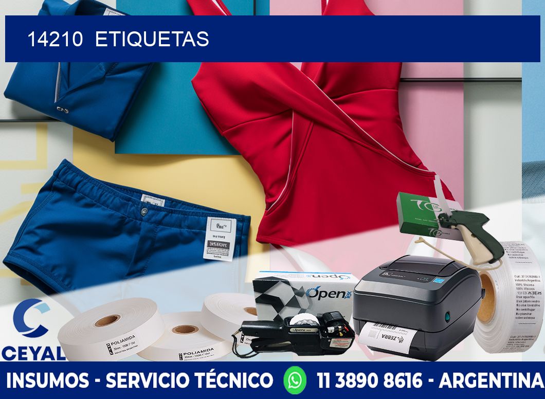 14210  ETIQUETAS