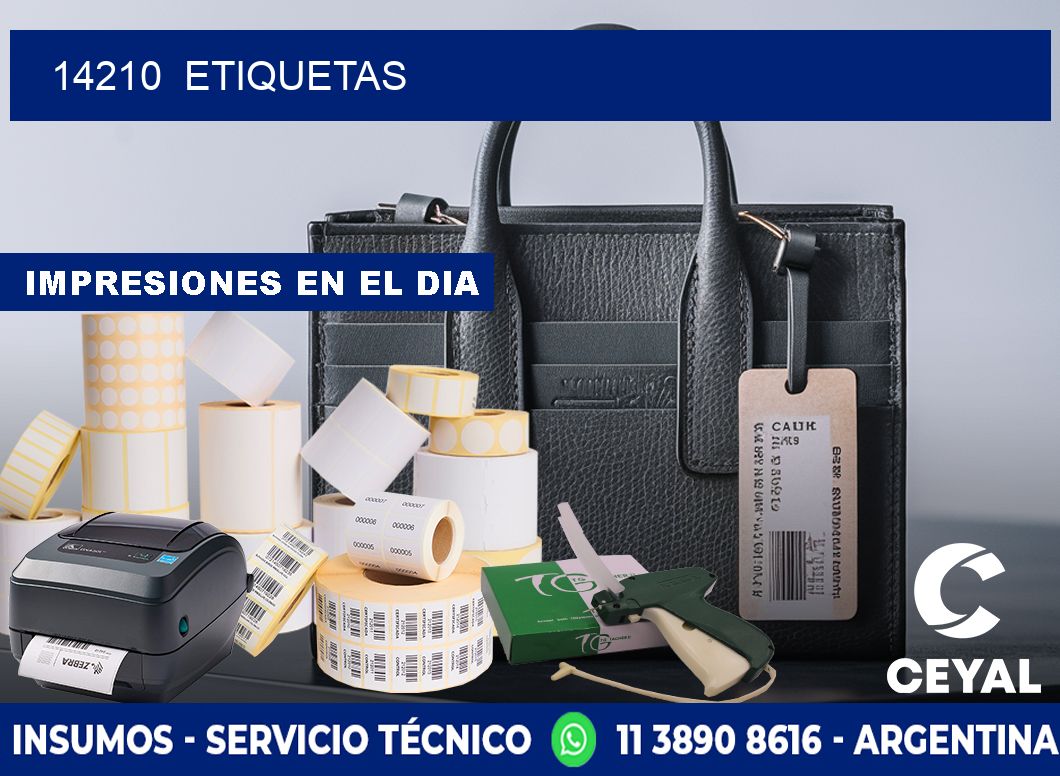 14210  ETIQUETAS