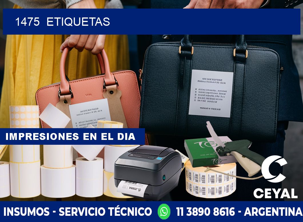 1475  ETIQUETAS