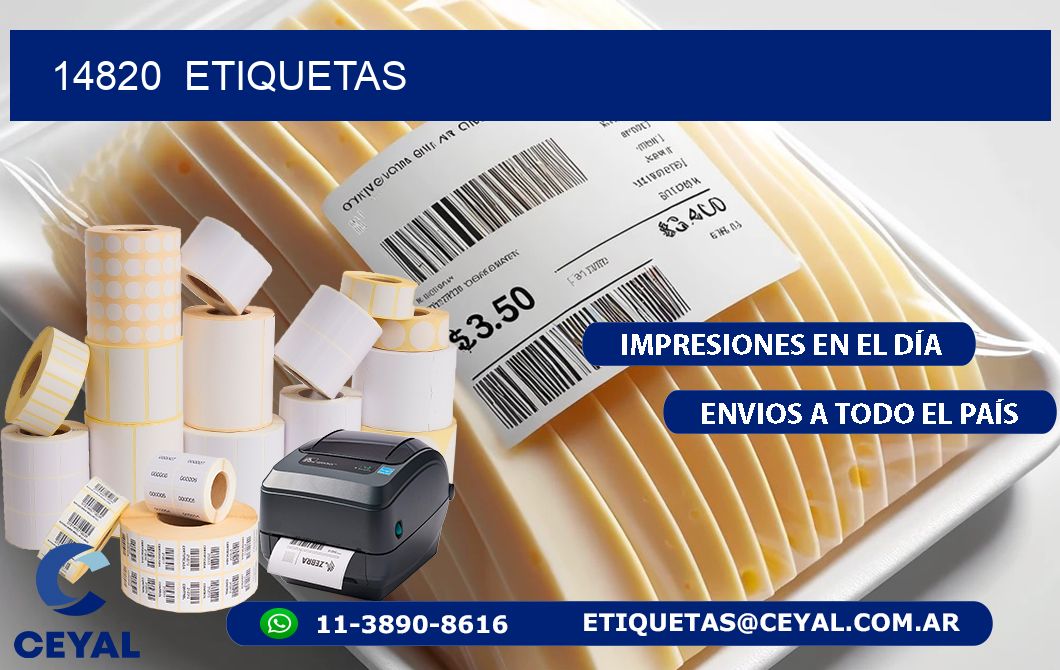 14820  ETIQUETAS
