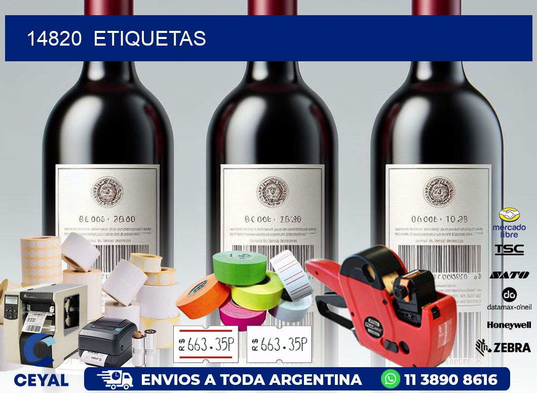 14820  ETIQUETAS