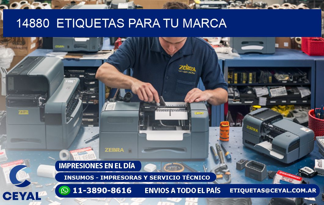 14880  ETIQUETAS PARA TU MARCA