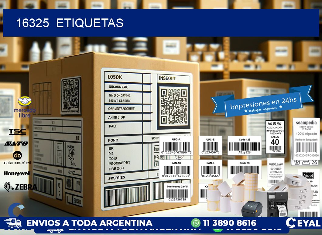 16325  ETIQUETAS