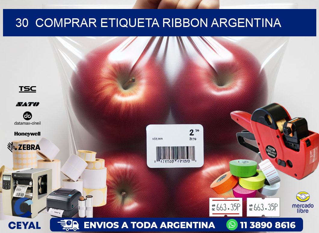 30  COMPRAR ETIQUETA RIBBON ARGENTINA