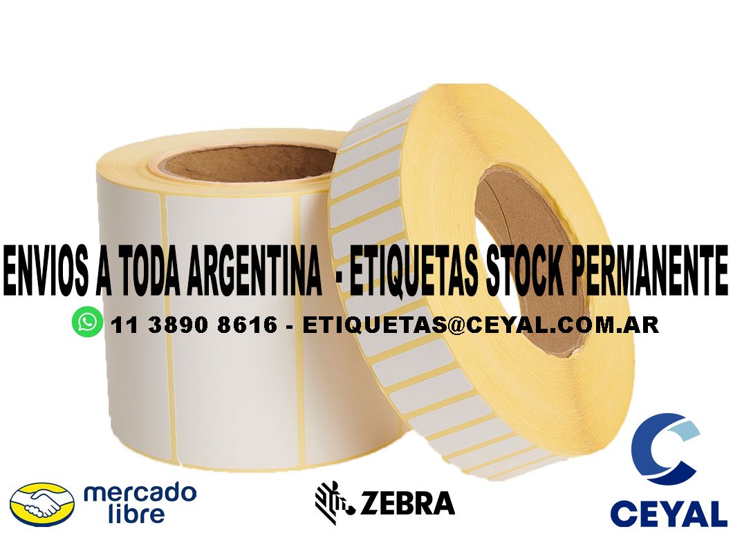 3000 ETIQUETAS RIBBON 71 x 83