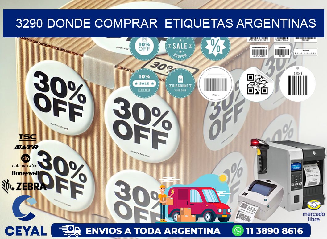 3290 DONDE COMPRAR  ETIQUETAS ARGENTINAS