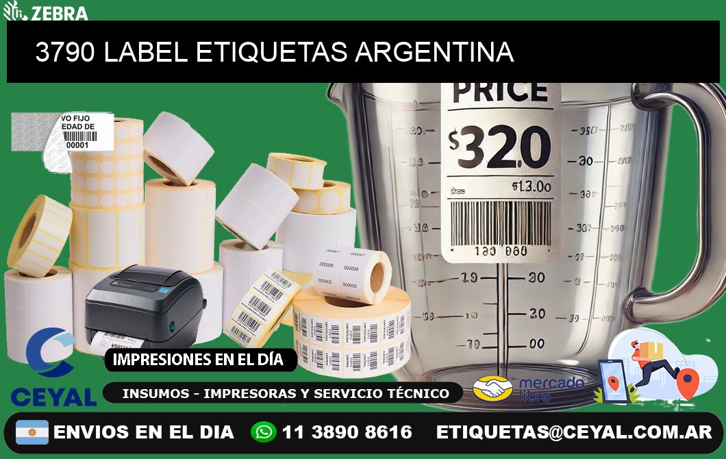 3790 LABEL ETIQUETAS ARGENTINA