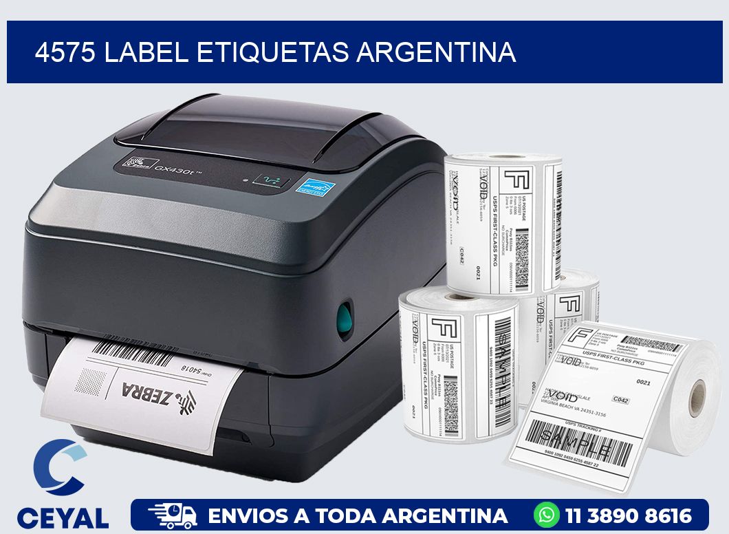 4575 LABEL ETIQUETAS ARGENTINA