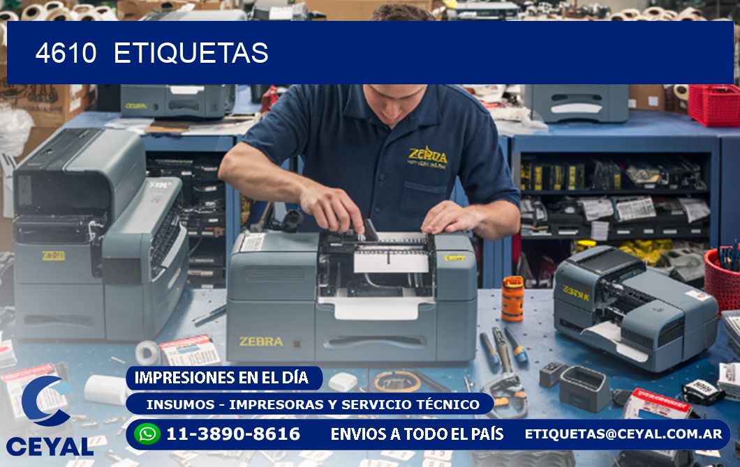4610  ETIQUETAS