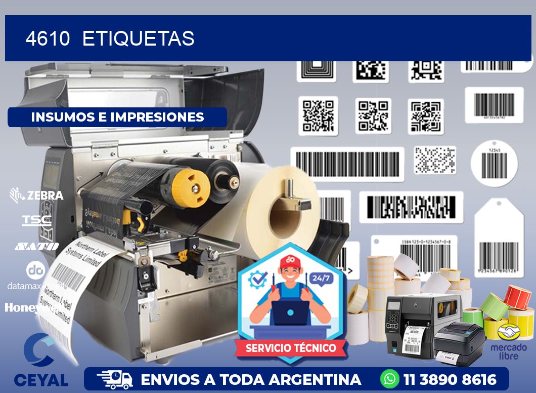 4610  ETIQUETAS