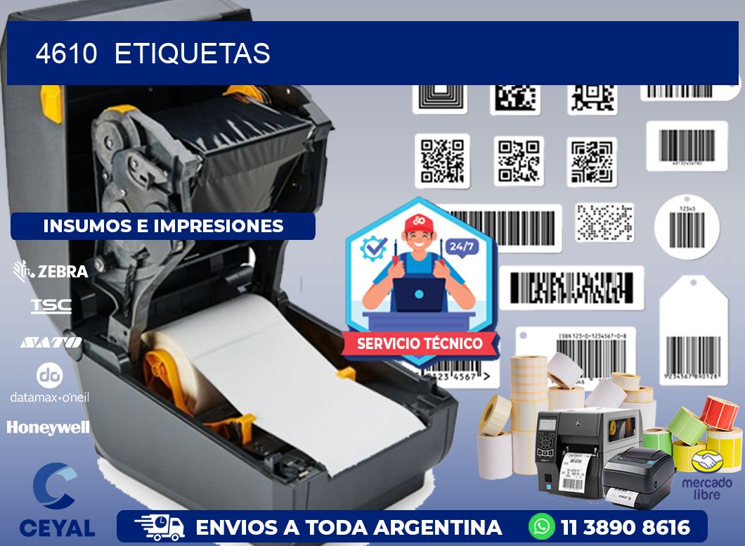 4610  ETIQUETAS