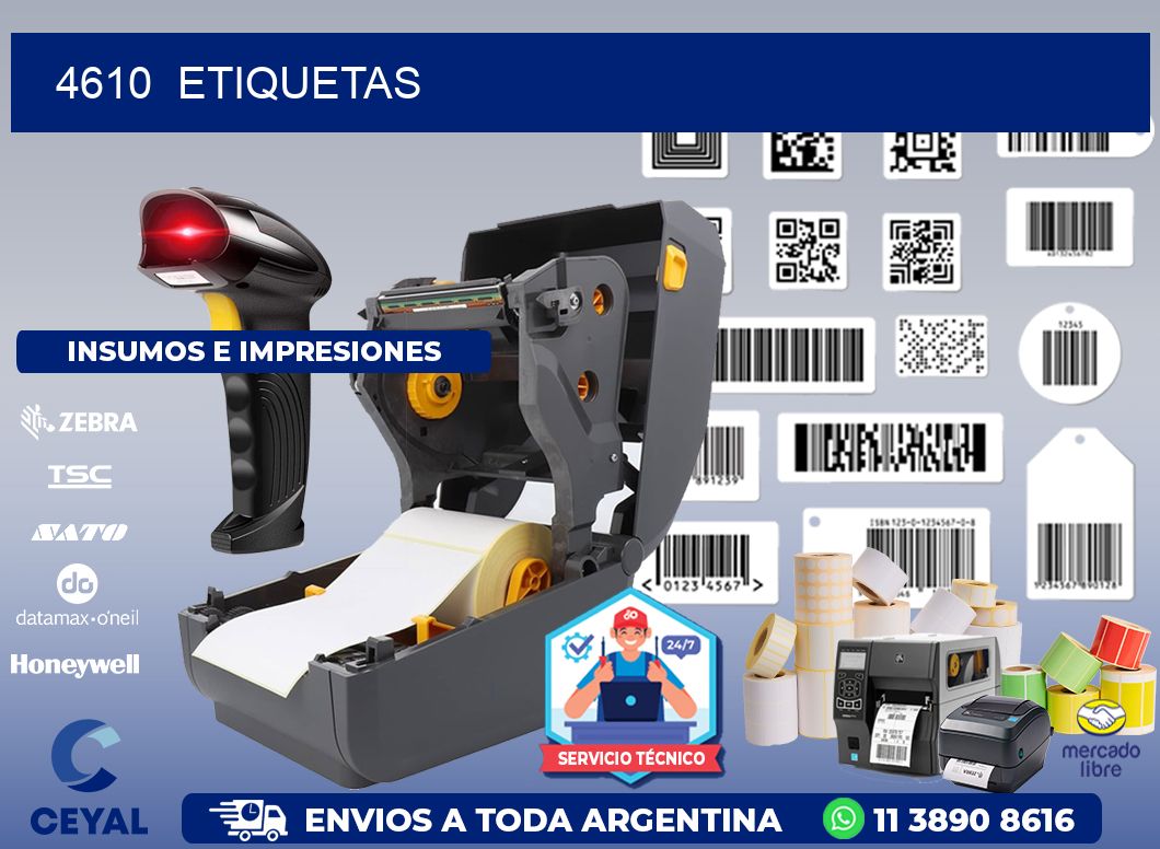 4610  ETIQUETAS
