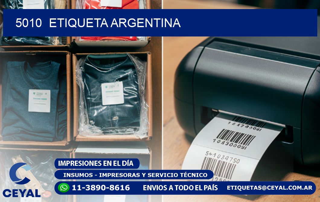 5010  ETIQUETA ARGENTINA