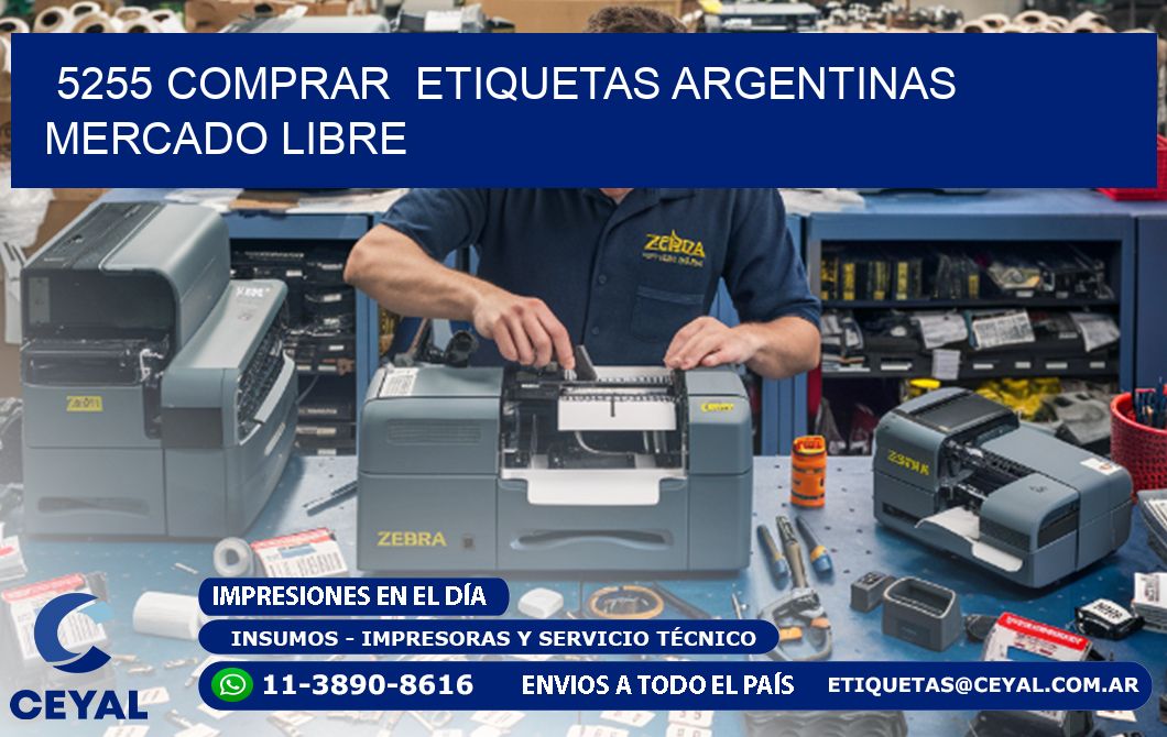 5255 COMPRAR  ETIQUETAS ARGENTINAS MERCADO LIBRE