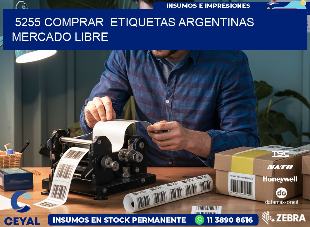 5255 COMPRAR  ETIQUETAS ARGENTINAS MERCADO LIBRE