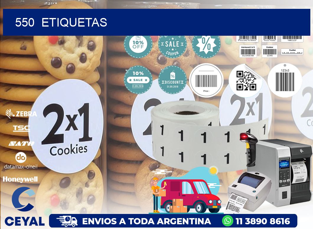 550  ETIQUETAS