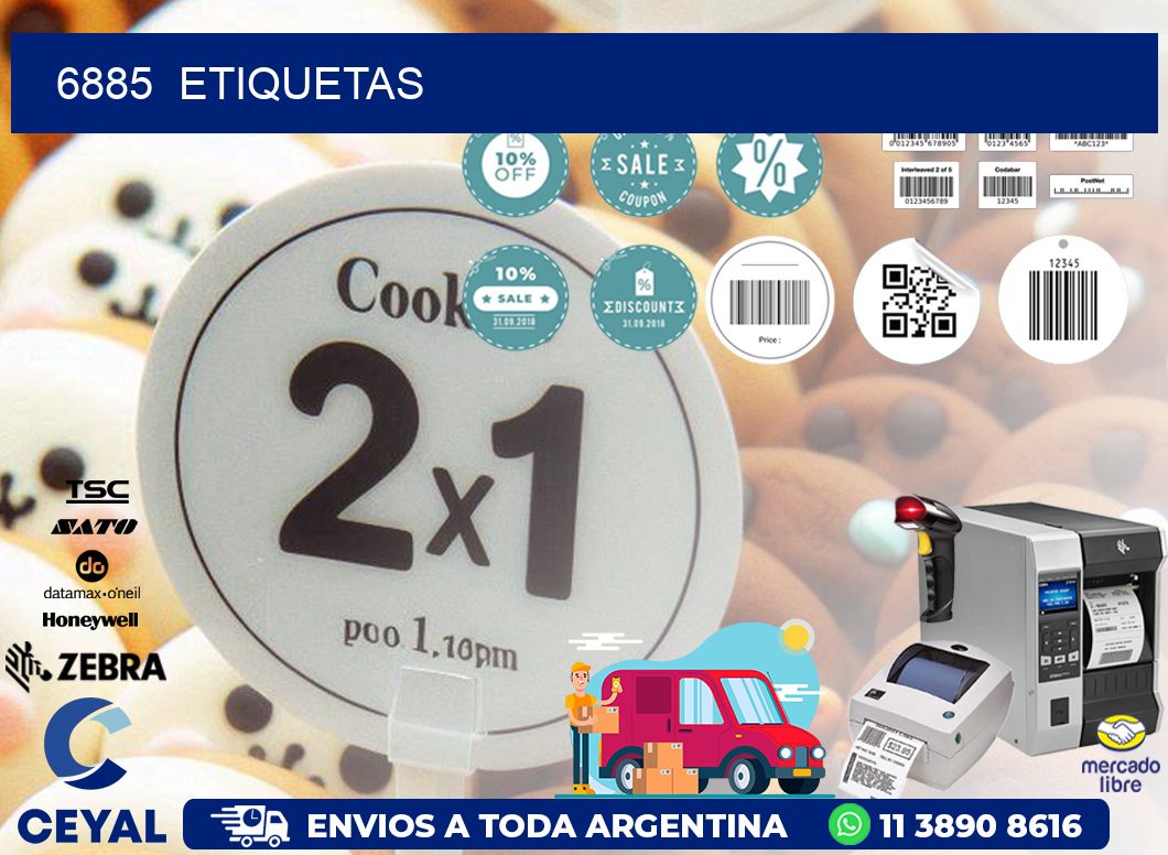 6885  ETIQUETAS