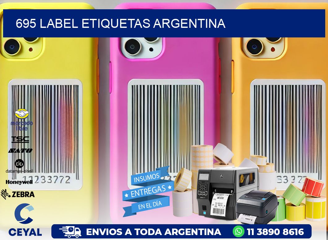 695 LABEL ETIQUETAS ARGENTINA