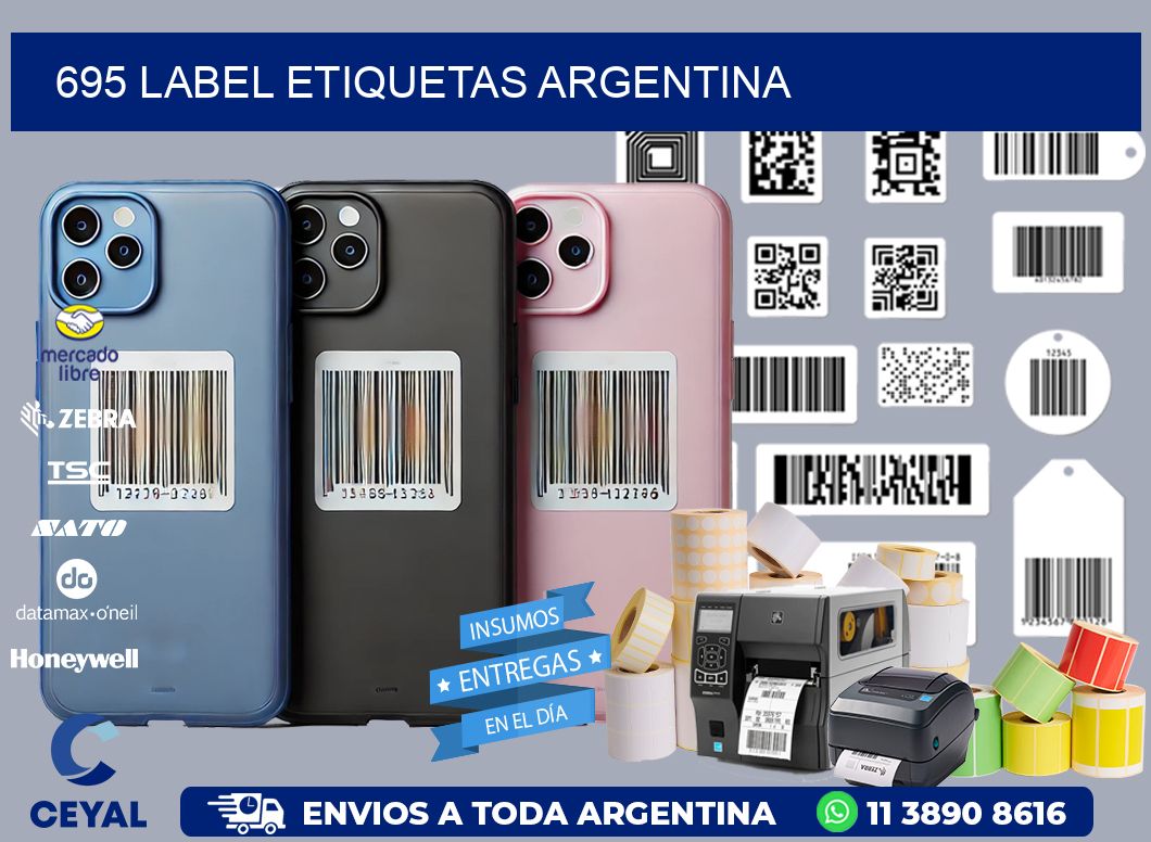 695 LABEL ETIQUETAS ARGENTINA