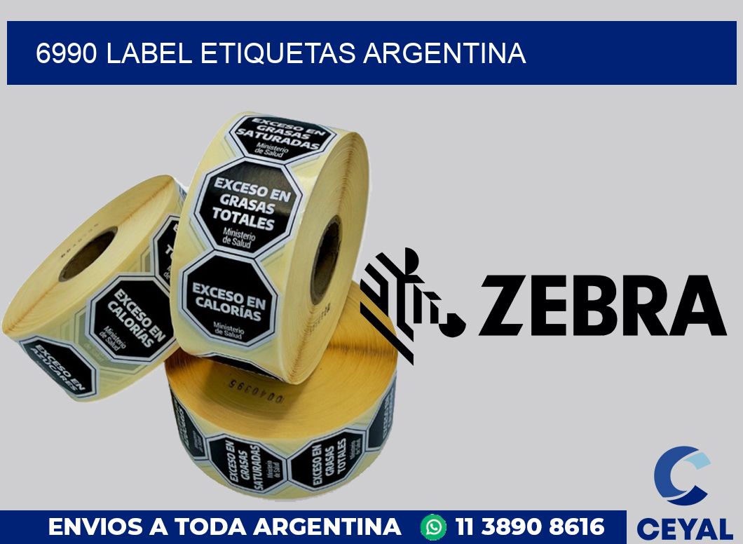 6990 LABEL ETIQUETAS ARGENTINA