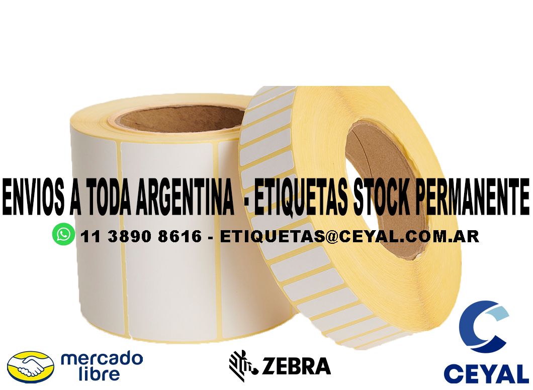 700 ETIQUETAS PEGATINA 67 x 61 ENVIOS ARGENTINA