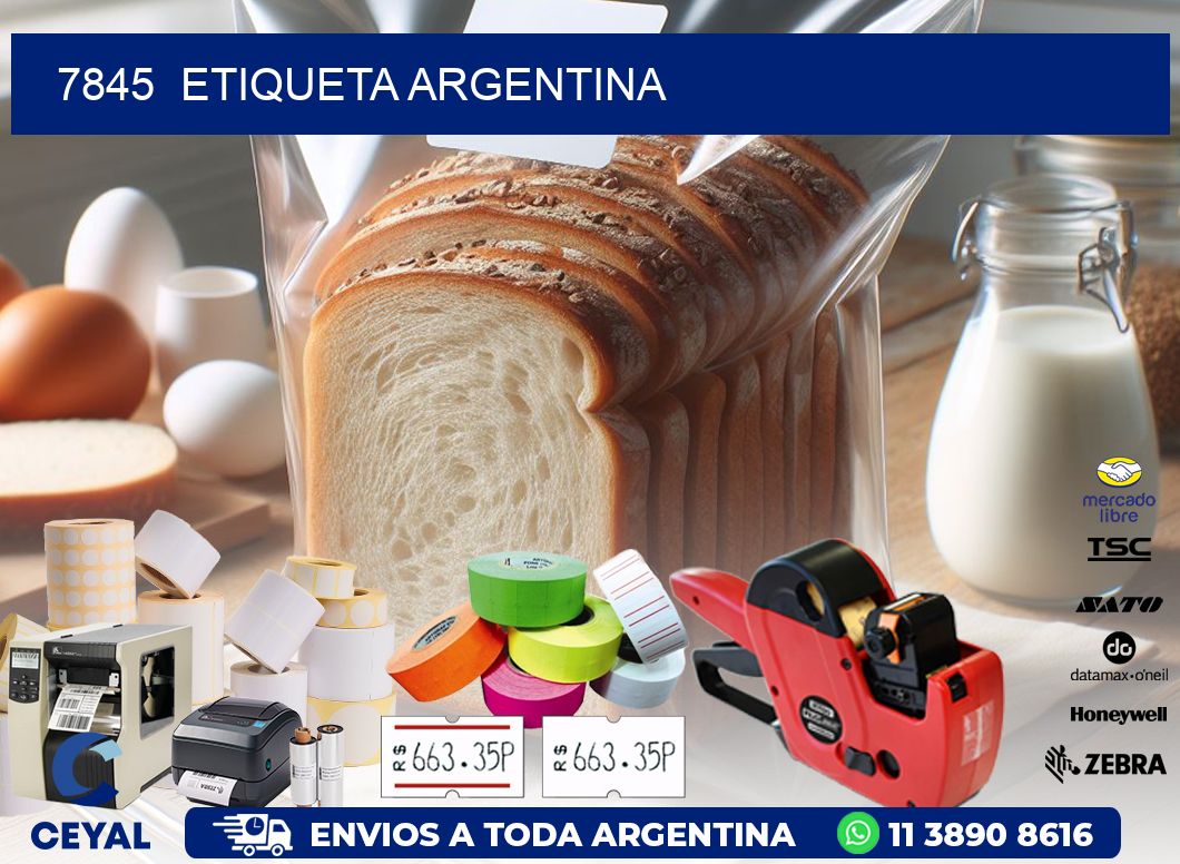 7845  ETIQUETA ARGENTINA