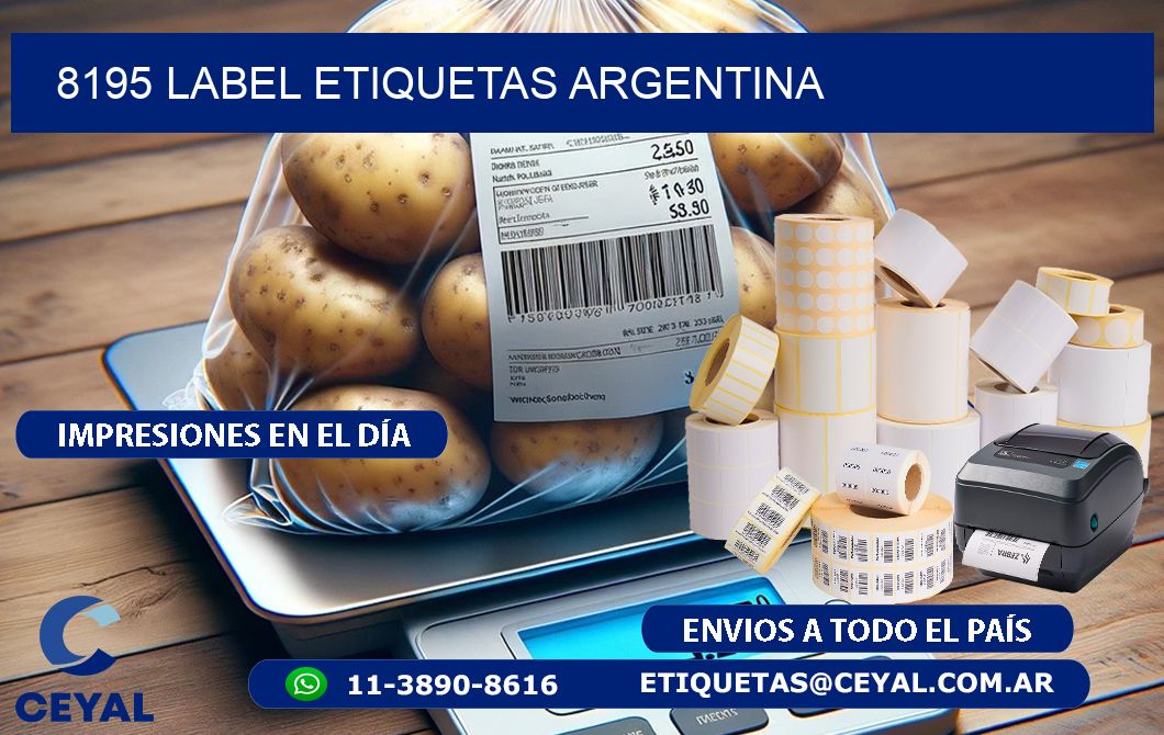 8195 LABEL ETIQUETAS ARGENTINA