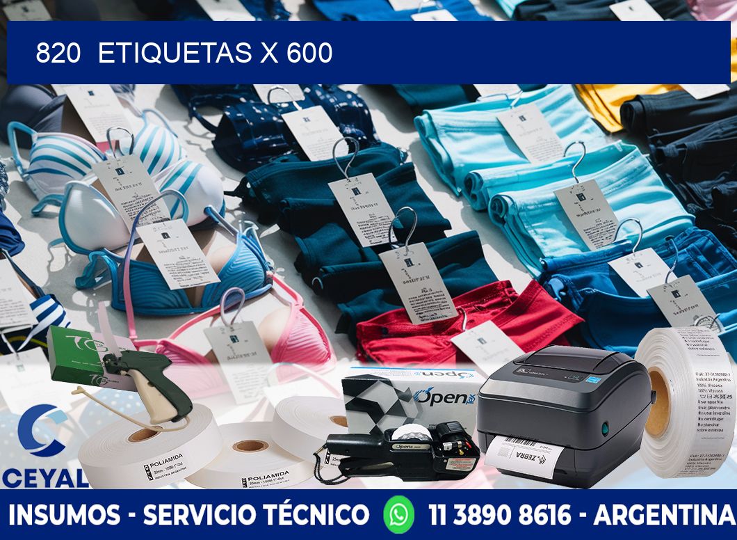 820  ETIQUETAS X 600