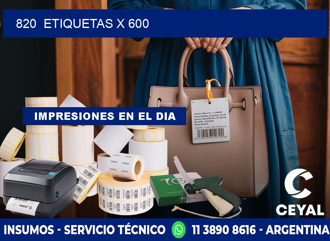 820  ETIQUETAS X 600