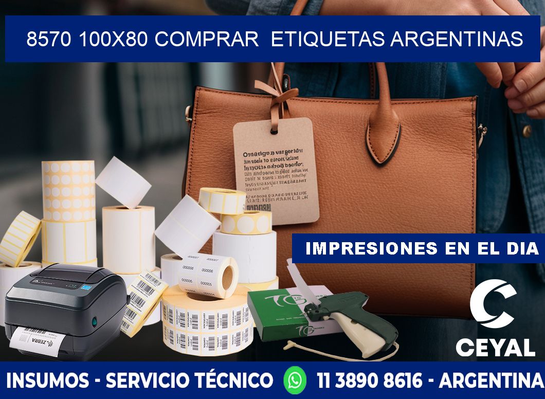 8570 100X80 COMPRAR  ETIQUETAS ARGENTINAS