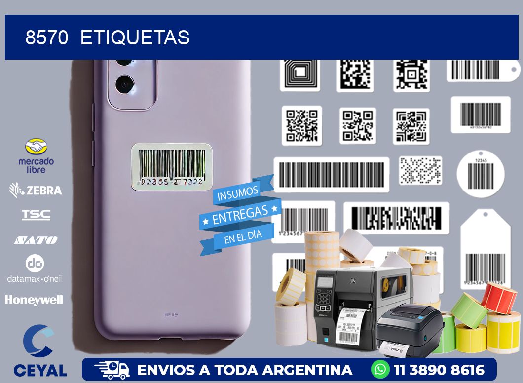 8570  ETIQUETAS