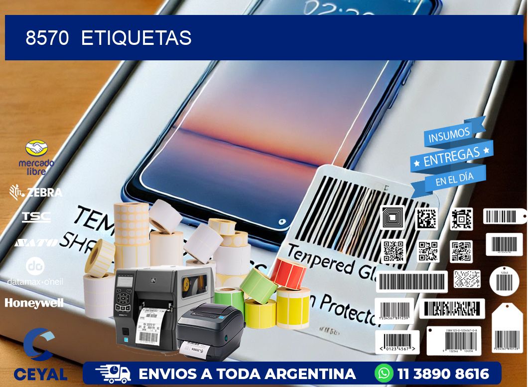 8570  ETIQUETAS