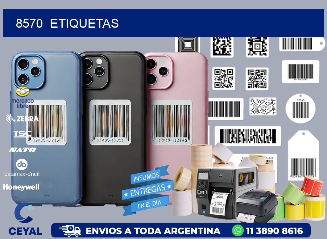 8570  ETIQUETAS