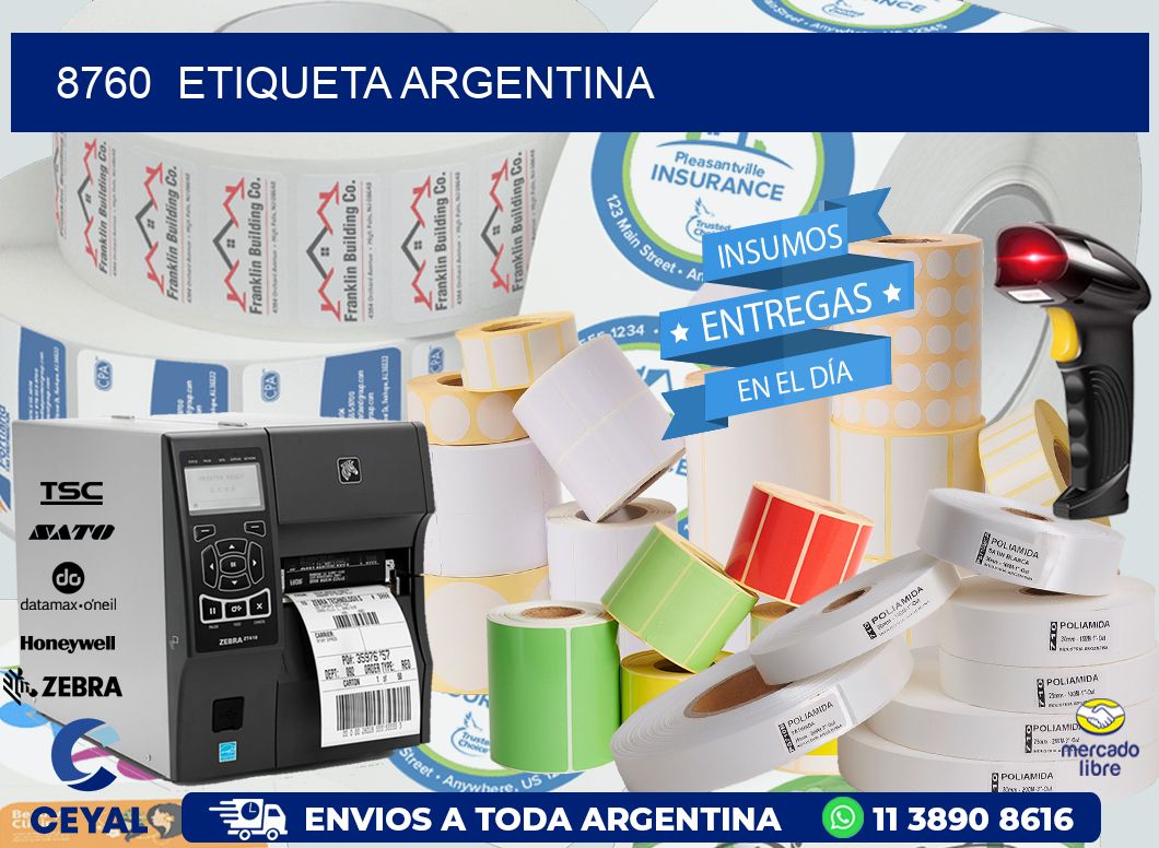 8760  ETIQUETA ARGENTINA