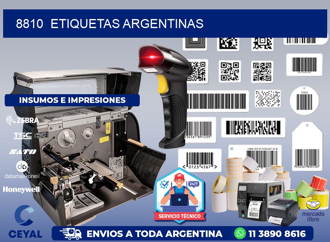 8810  ETIQUETAS ARGENTINAS